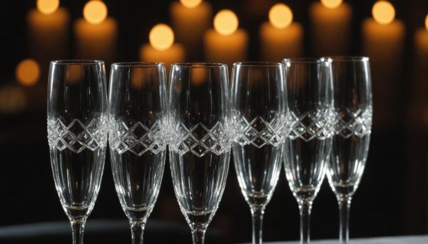 La tradition du soufflage à la bouche pour les flûtes en cristal